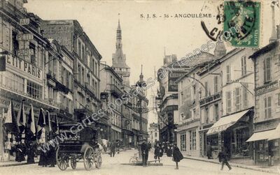 Carte postale ancienne Angouleme — Angoulême (Charente)