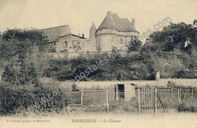 Carte postale ancienne Barbezieux — Barbezieux-Saint-Hilaire (Charente)