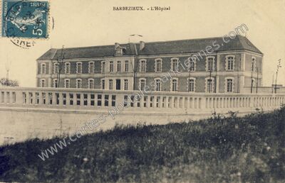 Carte postale ancienne Barbezieux — Barbezieux-Saint-Hilaire (Charente)