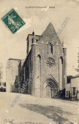 Carte postale ancienne Blanzac — Coteaux-du-Blanzacais (Charente)