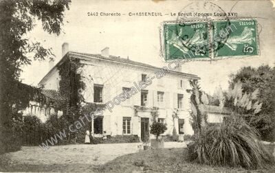 Carte postale ancienne chasseneuil — Chasseneuil-sur-Bonnieure (Charente)