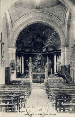 Carte postale ancienne Cherves — Cherves-Châtelars (Charente)