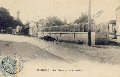 Carte postale ancienne Cherves — Cherves-Richemont (Charente)