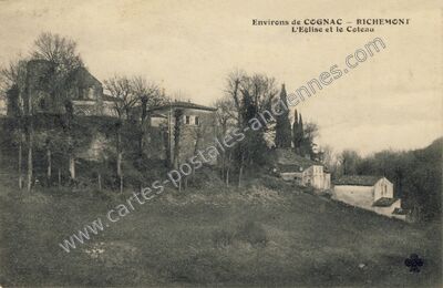 Carte postale ancienne Richemont — Cherves-Richemont (Charente)