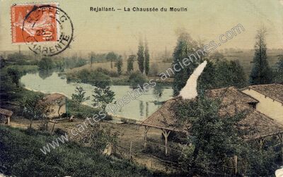Carte postale ancienne Rejallant — Condac (Charente)