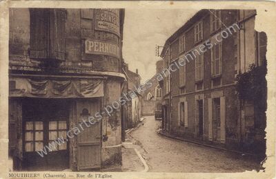 Carte postale ancienne Mouthiers — Mouthiers-sur-Boëme (Charente)