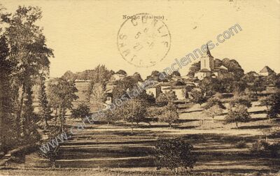 Carte postale ancienne Nonac — Nonac (Charente)