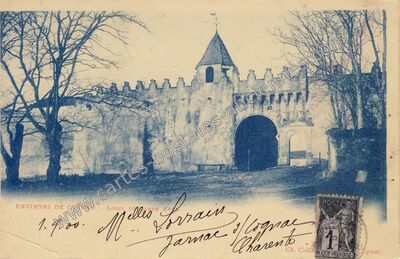 Carte postale ancienne Garde Epee — Saint-Brice (Charente)