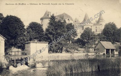 Carte postale ancienne Verteuil — Verteuil-sur-Charente (Charente)