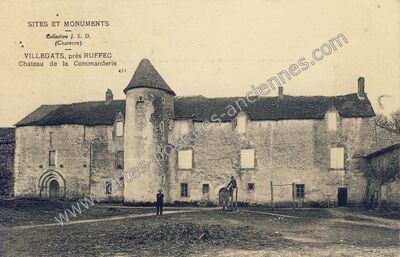 Carte postale ancienne Villegats