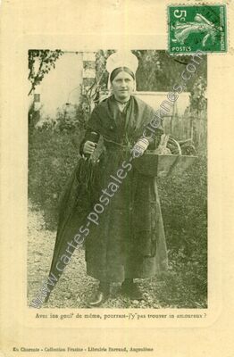 Carte postale ancienne En Charentes — Non Localisée (Charente-Maritime)