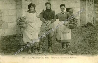 Carte postale ancienne Ile d'Oleron — Non Localisée (Charente-Maritime)
