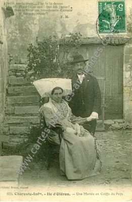 Carte postale ancienne Ile d'Oleron — Non Localisée (Charente-Maritime)