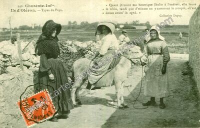 Carte postale ancienne Ile d'Oleron — Non Localisée (Charente-Maritime)