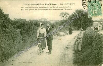 Carte postale ancienne Ile d'Oleron — Non Localisée (Charente-Maritime)