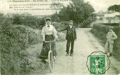 Carte postale ancienne Ile d'Oleron — Non Localisée (Charente-Maritime)