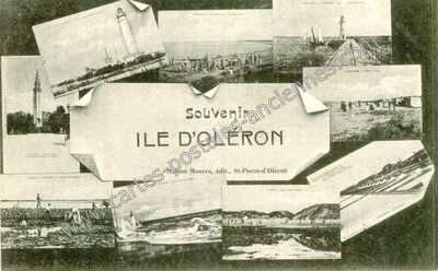Carte postale ancienne Ile d'Oleron — Non Localisée (Charente-Maritime)
