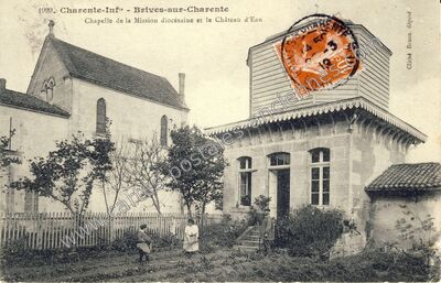Carte postale ancienne Brives-sur-Charente