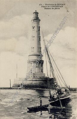 Carte postale ancienne Phare de Cordouan — Le Verdon-sur-Mer (Gironde)