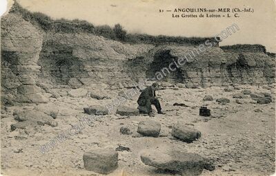 Carte postale ancienne Angoulins sur Mer — Angoulins (Charente-Maritime)