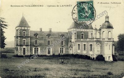 Carte postale ancienne Chateau de Laforet — Annepont (Charente-Maritime)
