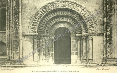 Carte postale ancienne Aulnay de Saintonge — Aulnay (Charente-Maritime)