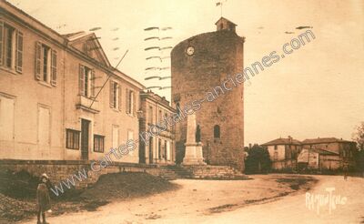Carte postale ancienne Aulnay de Saintonge — Aulnay (Charente-Maritime)