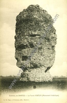 Carte postale ancienne Ebeon — Authon-Ébéon (Charente-Maritime)