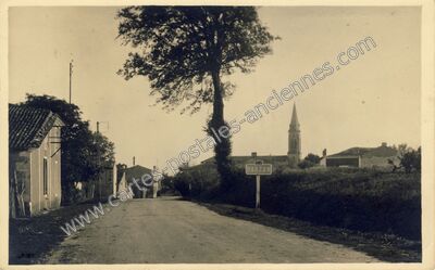 Carte postale ancienne CECI EST BARZAN — Barzan (Charente-Maritime)