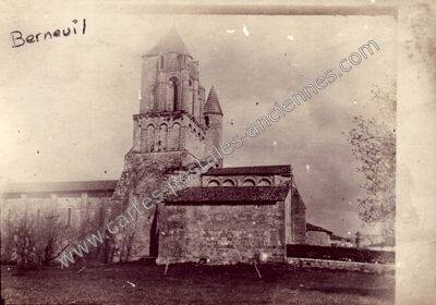 Carte postale ancienne Berneuil — Berneuil (Charente-Maritime)