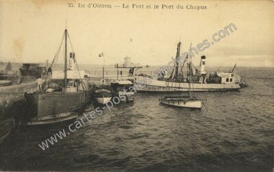 Carte postale ancienne Le Chapus — Bourcefranc-le-Chapus (Charente-Maritime)