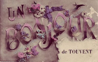Carte postale ancienne Touvent — Boutenac-Touvent (Charente-Maritime)