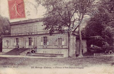 Carte postale ancienne Brives Cherac — Brives-sur-Charente (Charente-Maritime)