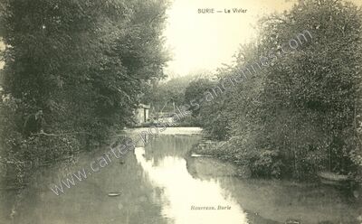 Carte postale ancienne Le Vivier — Burie (Charente-Maritime)