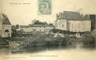 Carte postale ancienne Bussac — Bussac-sur-Charente (Charente-Maritime)