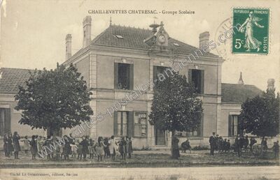 Carte postale ancienne Chaillevette Chatressac — Chaillevette (Charente-Maritime)