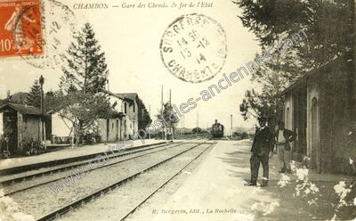 Carte postale ancienne Chambon