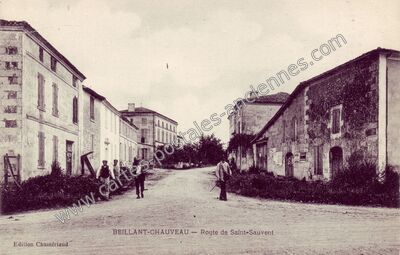 Carte postale ancienne Beillant Chauveau — Chaniers (Charente-Maritime)