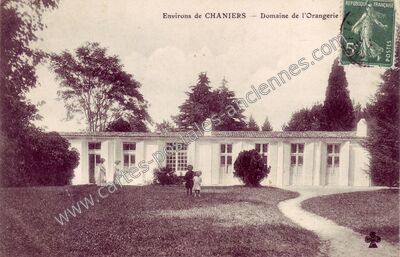 Carte postale ancienne Domaine de l'Orangerie — Chaniers (Charente-Maritime)