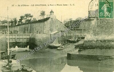 Carte postale ancienne Le Chateau — Le Château-d'Oléron (Charente-Maritime)