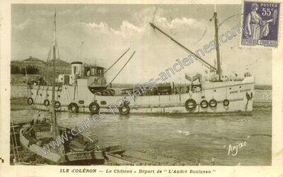 Carte postale ancienne Le Chateau — Le Château-d'Oléron (Charente-Maritime)