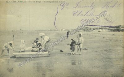 Carte postale ancienne Chatelaillon — Châtelaillon-Plage (Charente-Maritime)