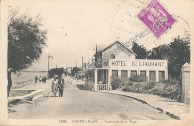 Carte postale ancienne Chatelaillon — Châtelaillon-Plage (Charente-Maritime)