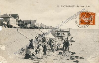Carte postale ancienne Chatelaillon — Châtelaillon-Plage (Charente-Maritime)