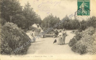 Carte postale ancienne Chatelaillon — Châtelaillon-Plage (Charente-Maritime)