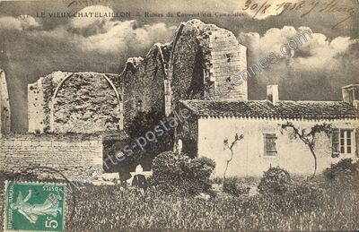 Carte postale ancienne Le Vieux Chatelaillon — Châtelaillon-Plage (Charente-Maritime)