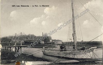 Carte postale ancienne Les Monards — Chenac-Saint-Seurin-d'Uzet (Charente-Maritime)
