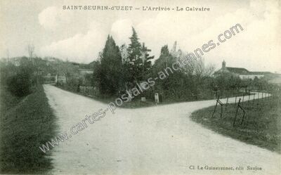 Carte postale ancienne St Seurin d'Uzet — Chenac-Saint-Seurin-d'Uzet (Charente-Maritime)