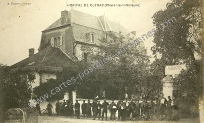 Carte postale ancienne Clérac