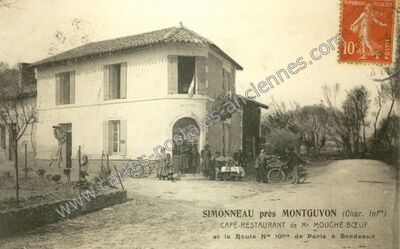 Carte postale ancienne Simonneau — Clérac (Charente-Maritime)